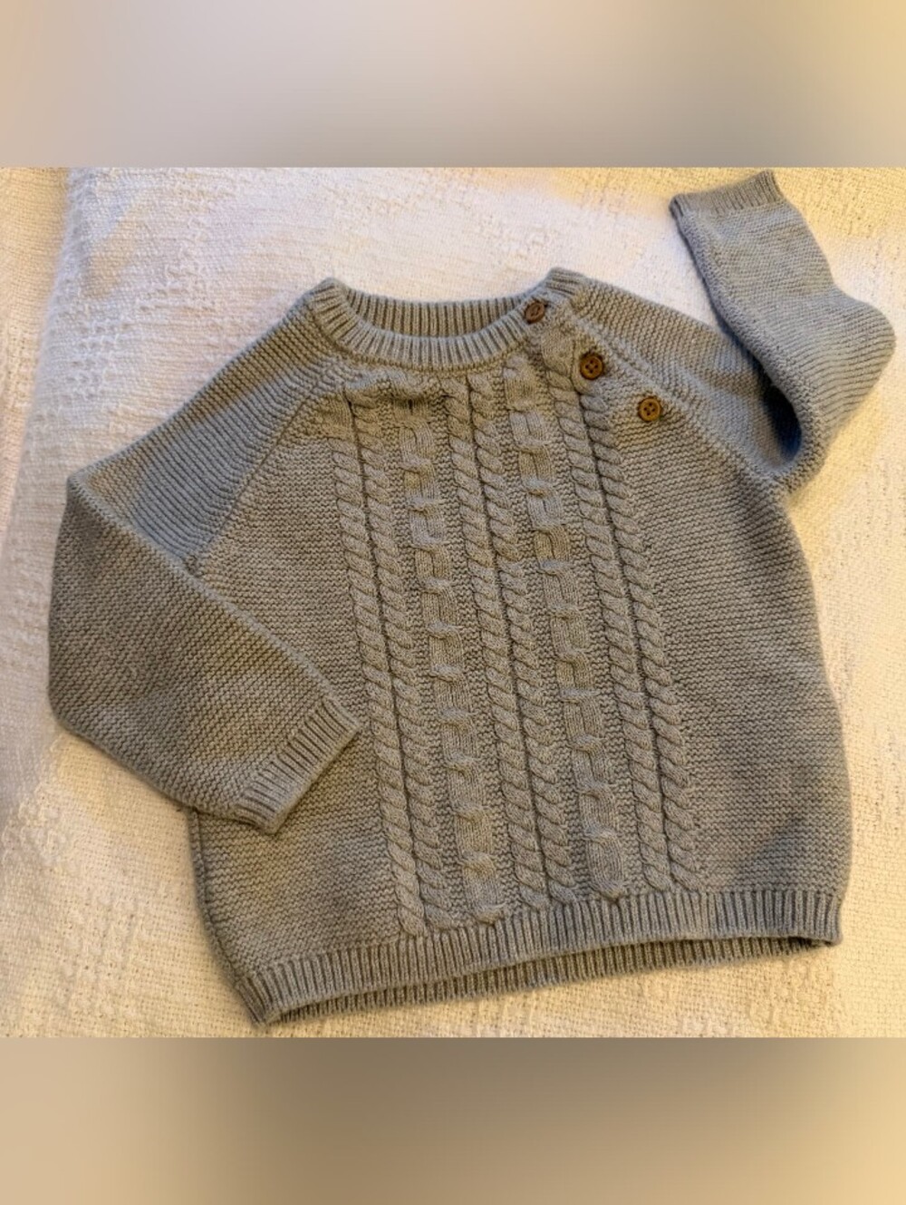 Organic Cotton Little Planet Sweater Size 12 Months